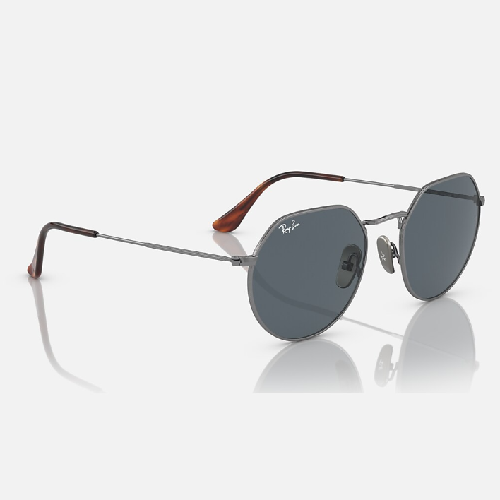 Ray Ban Men Irregular Frame Royal Silver Sunglasses