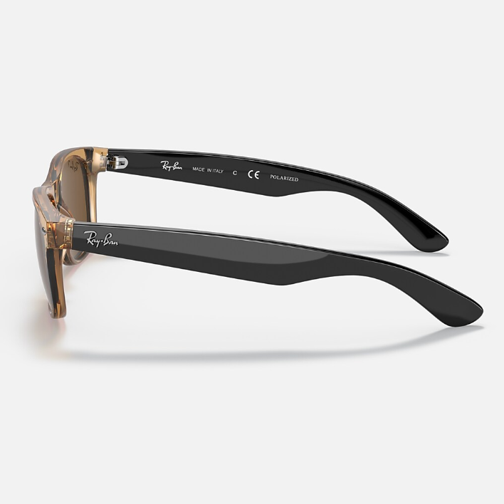 Ray Ban Women Square Frame Polished Honey Sunglasses