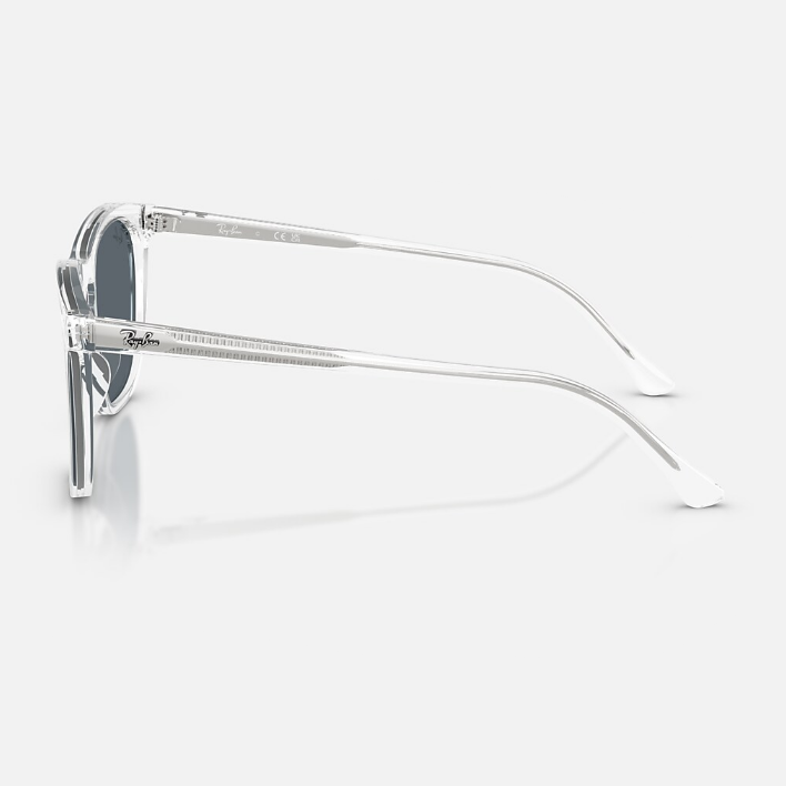 Ray Ban Men Square Frame Transparent Sunglasses