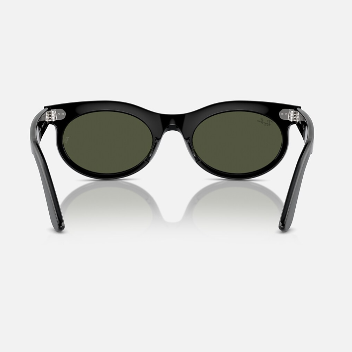 Ray Ban Men Oval Frame Jade Black Sunglasses
