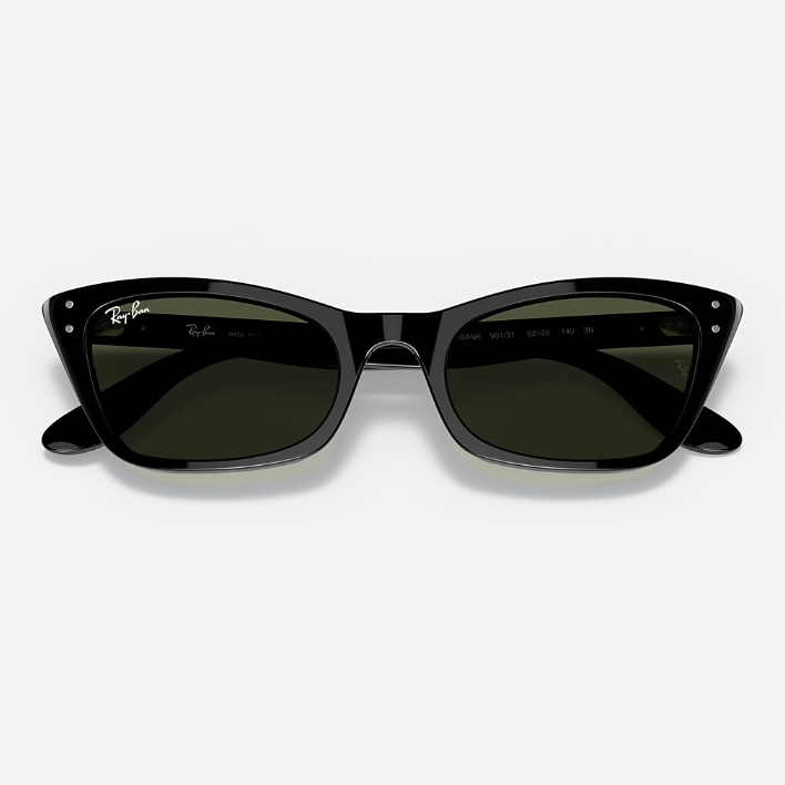 Ray Ban Men Cat Eye Frame Light Grey Sunglasses