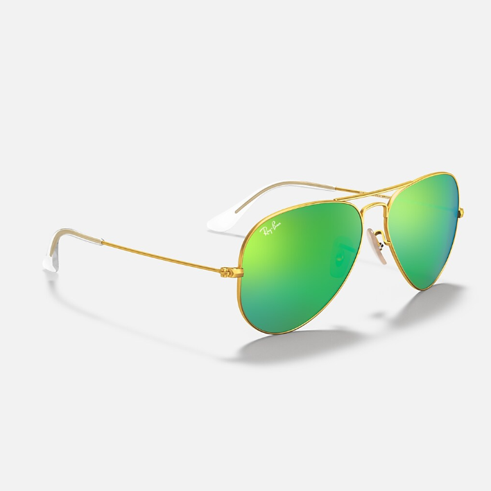 Ray Ban Women Pilot Frame Bronze Gold Sunglasses