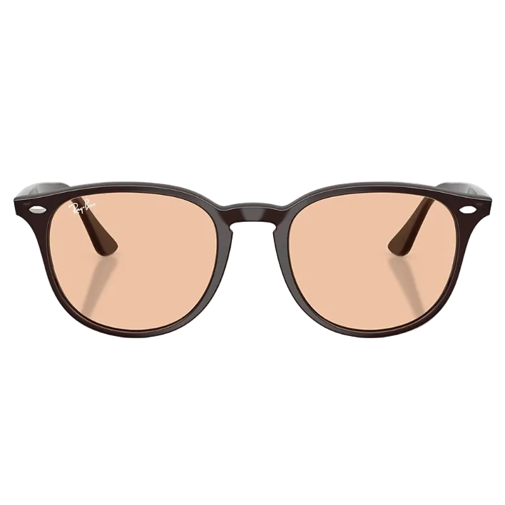 Ray Ban Men Phantos Frame Brown Pearl Sunglasses