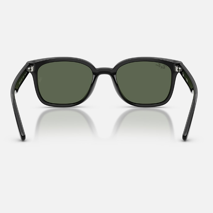 Ray Ban Men Rectangle Frame Ultra Black Sunglasses