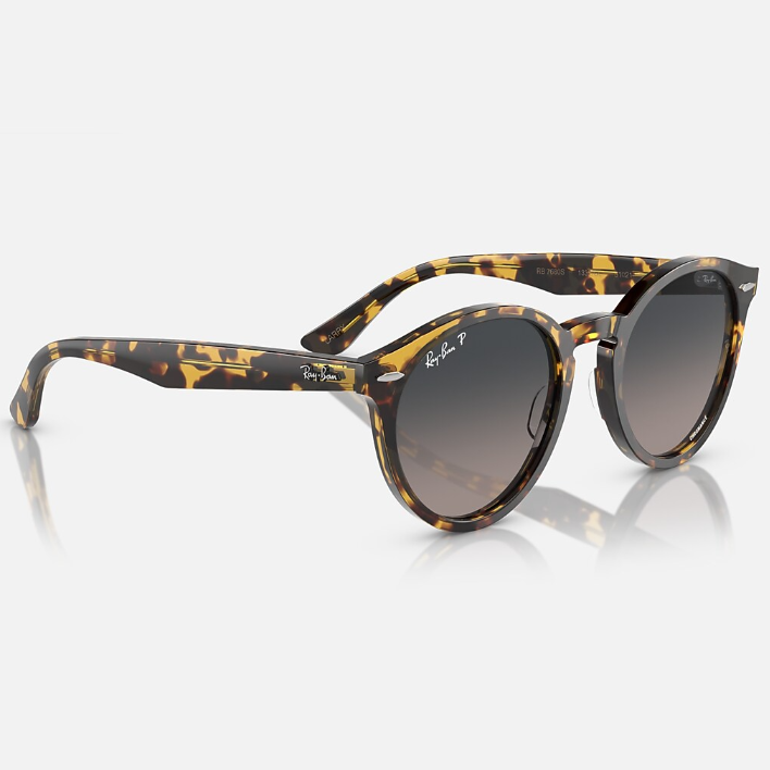 Ray Ban Men Square Phantos Yellow Havana Sunglasses