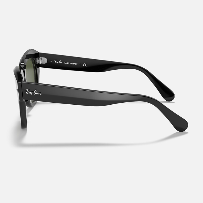 Ray Ban Women Square Frame Antique Black Sunglasses
