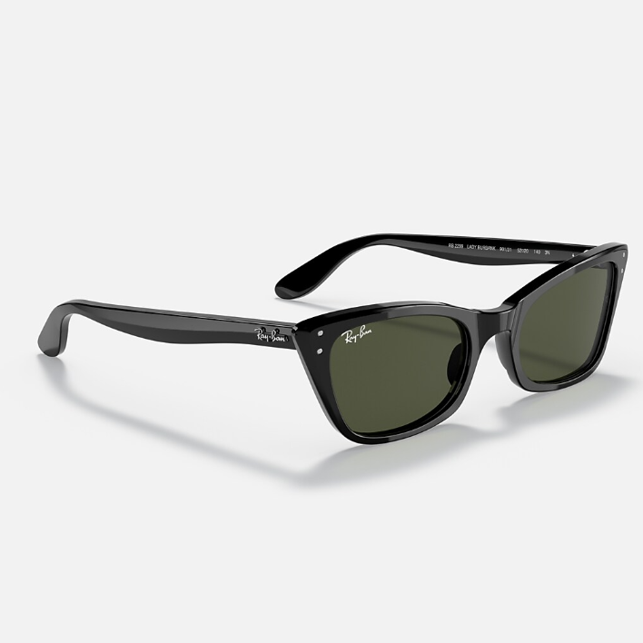 Ray Ban Men Cat Eye Frame Light Grey Sunglasses