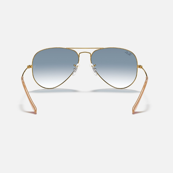 Ray Ban Women Pilot Frame Classic Gold Sunglasses