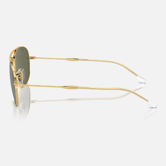 Ray Ban Women Pilot Frame Biscuit Gold Sunglasses