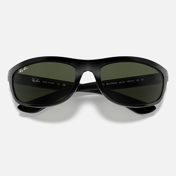 Ray Ban Men Rectangle Frame Luxury Black Sunglasses