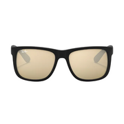 Ray Ban Men Pillow Frame Matte Rubber Black Sunglasses
