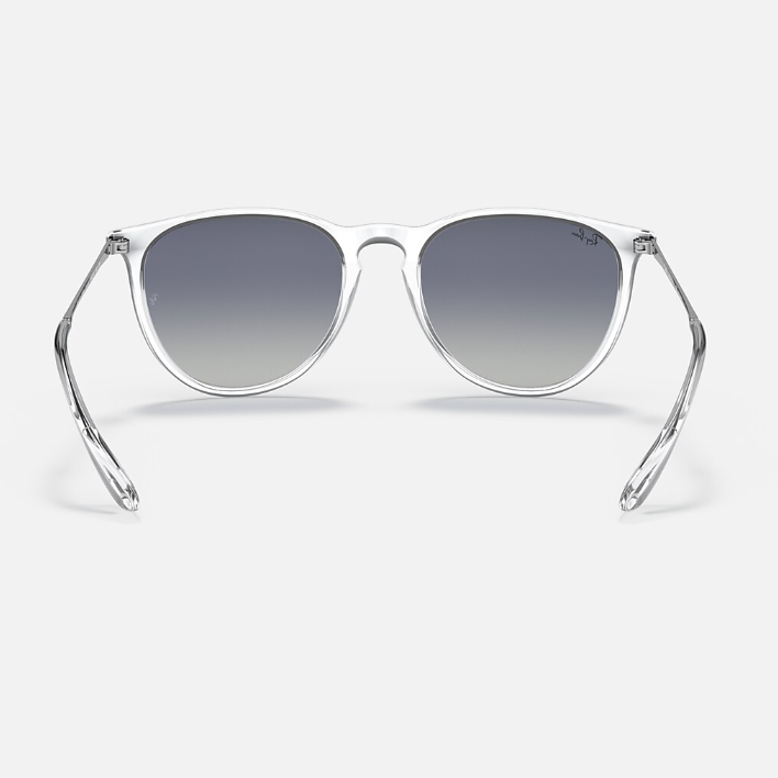 Ray Ban Men Phantos Frame Polished Transparent Sunglasses