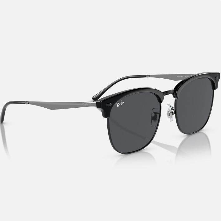 Ray Ban Women Square Black Walnut Sunglasses