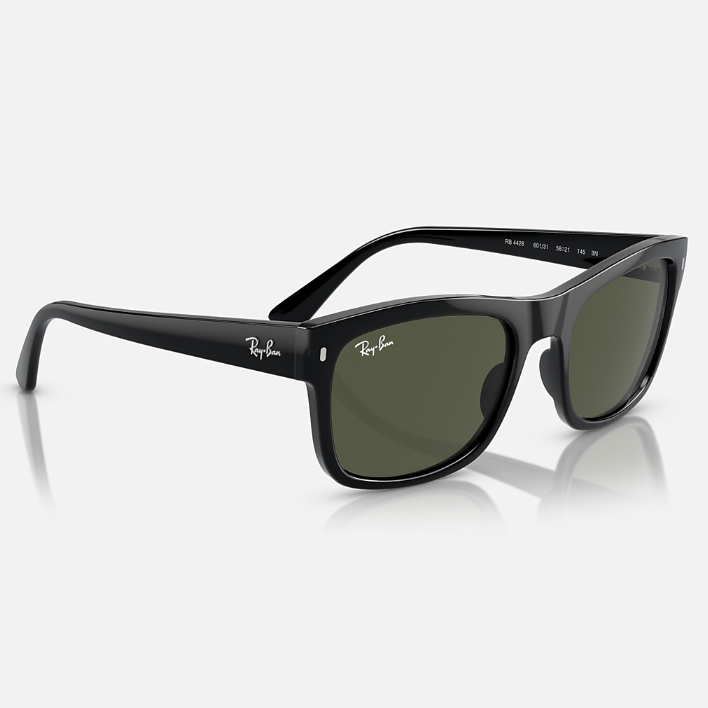 Ray Ban Women Square Frame Luxury Black Sunglasses