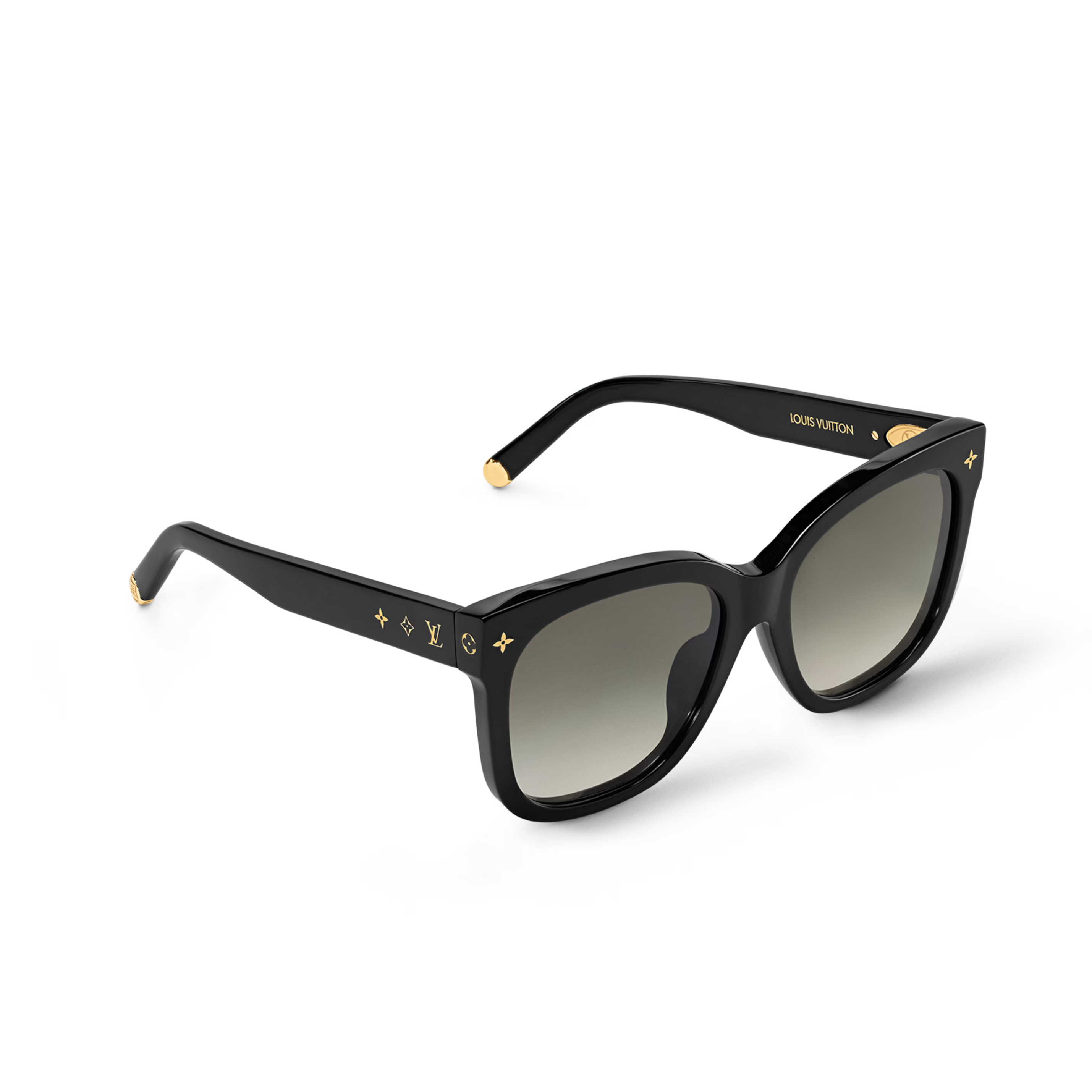 Louis Vuitton Women Cat Eye Frame Ebony Sunglasses