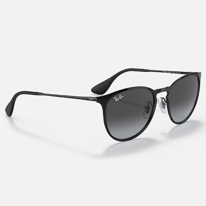 Ray Ban Men Phantos Frame Polished Black Sunglasses