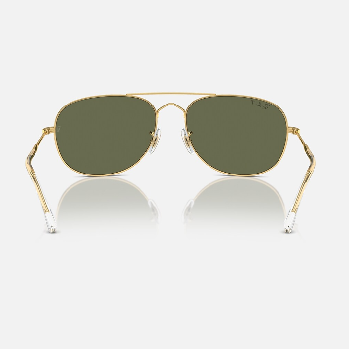 Ray Ban Women Pilot Frame Biscuit Gold Sunglasses