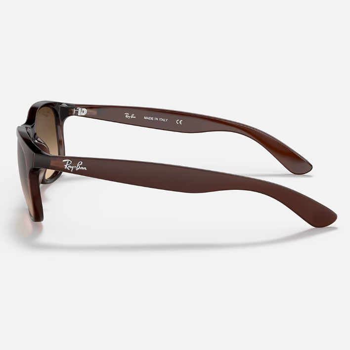 Ray Ban Women Square Frame Deep Brown Sunglasses