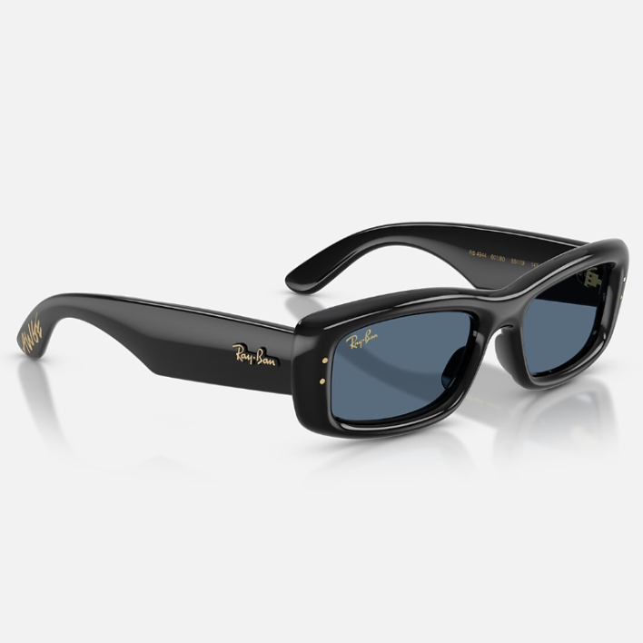 Ray Ban Men Pillow Frame Volcanic Black Sunglasses
