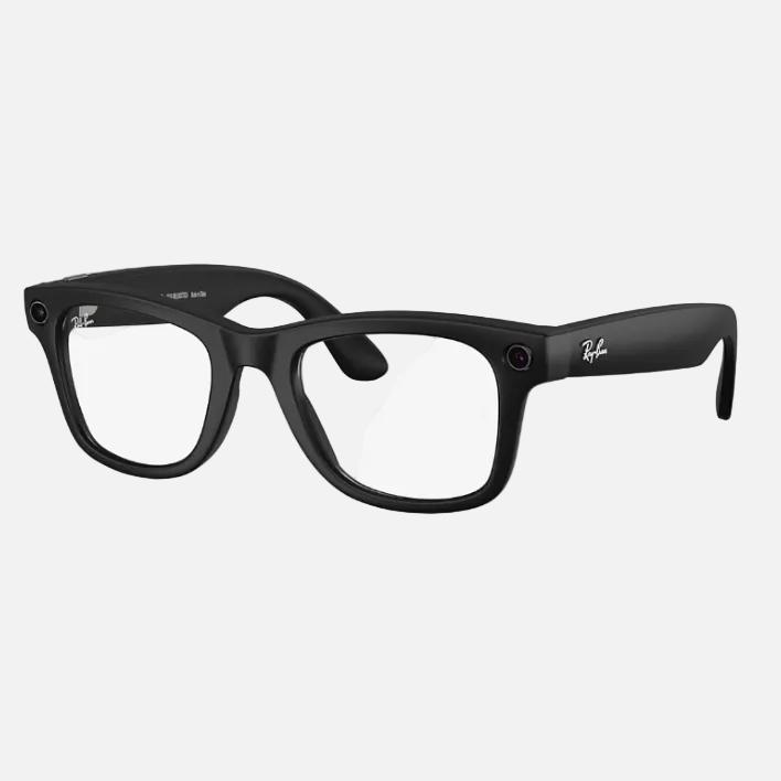 Ray Ban Men Square Frame Matte Black Sunglasses