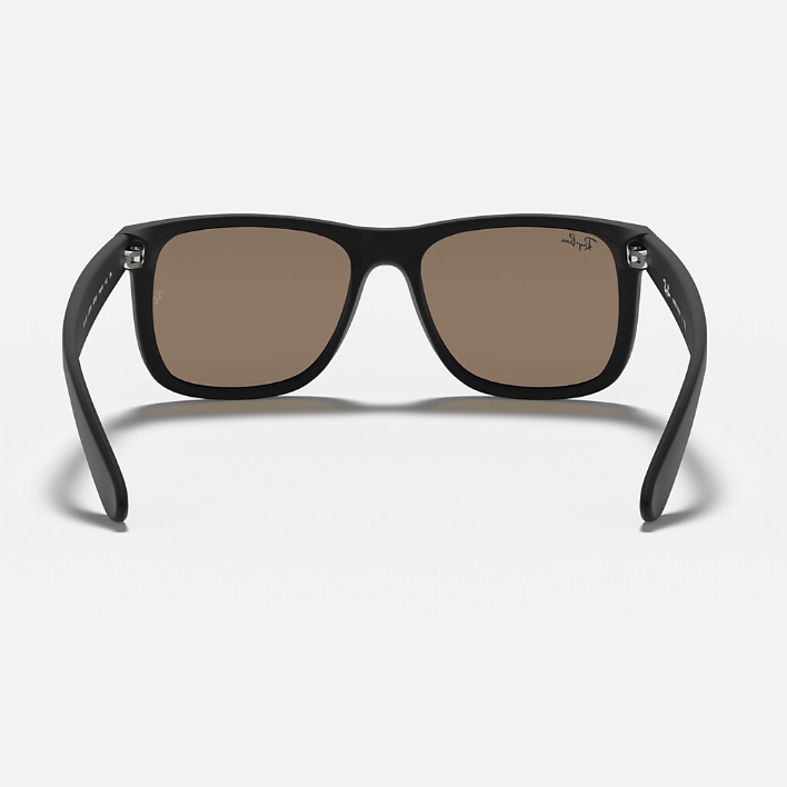 Ray Ban Men Pillow Frame Matte Rubber Black Sunglasses