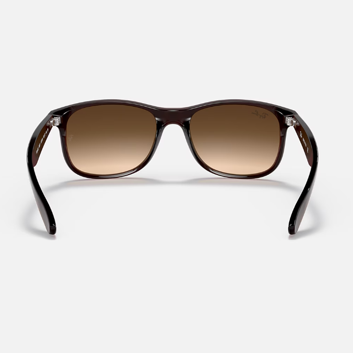 Ray Ban Women Square Frame Deep Brown Sunglasses