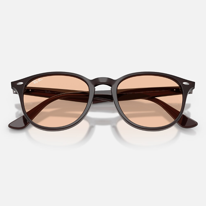 Ray Ban Men Phantos Frame Brown Pearl Sunglasses