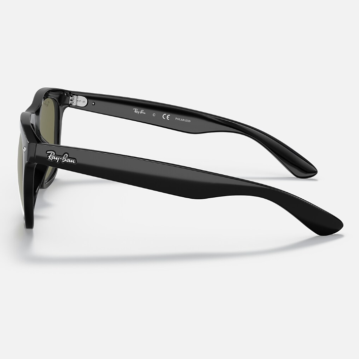Ray Ban Men Square Frame Faded Black Sunglasses