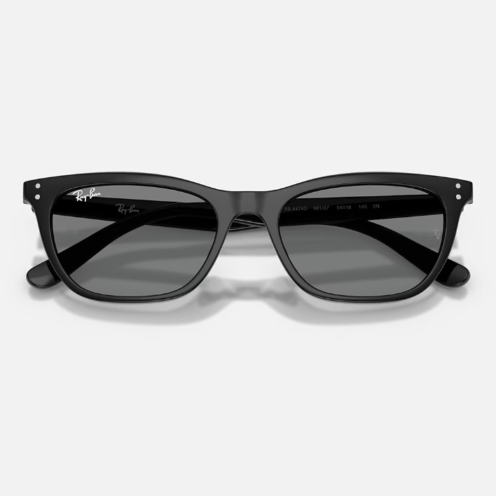 Ray Ban Men Irregular Frame Falcon Black Sunglasses
