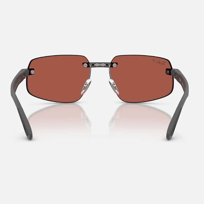 Ray Ban Women Irregular Frame Matte Sand Grey Sunglasses