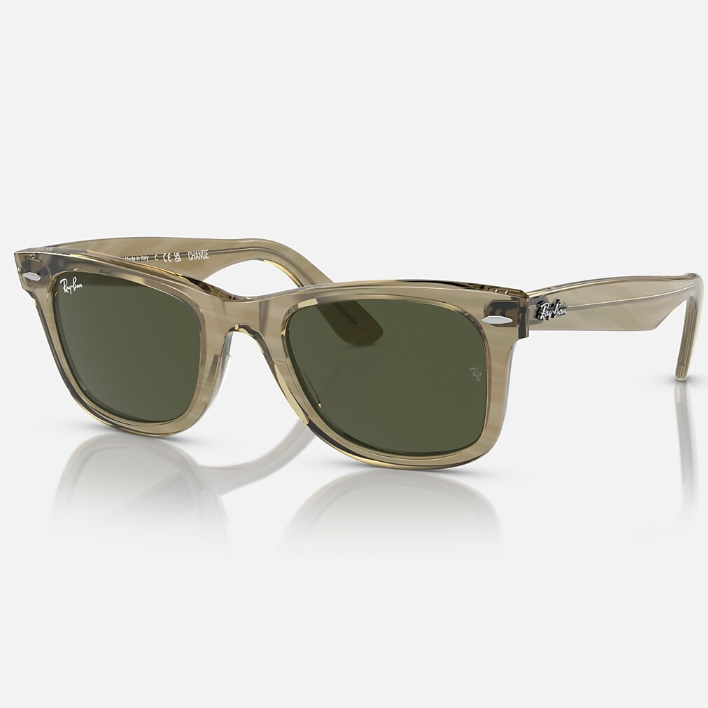 Ray Ban Women Square Frame Winter Silver Sunglasses
