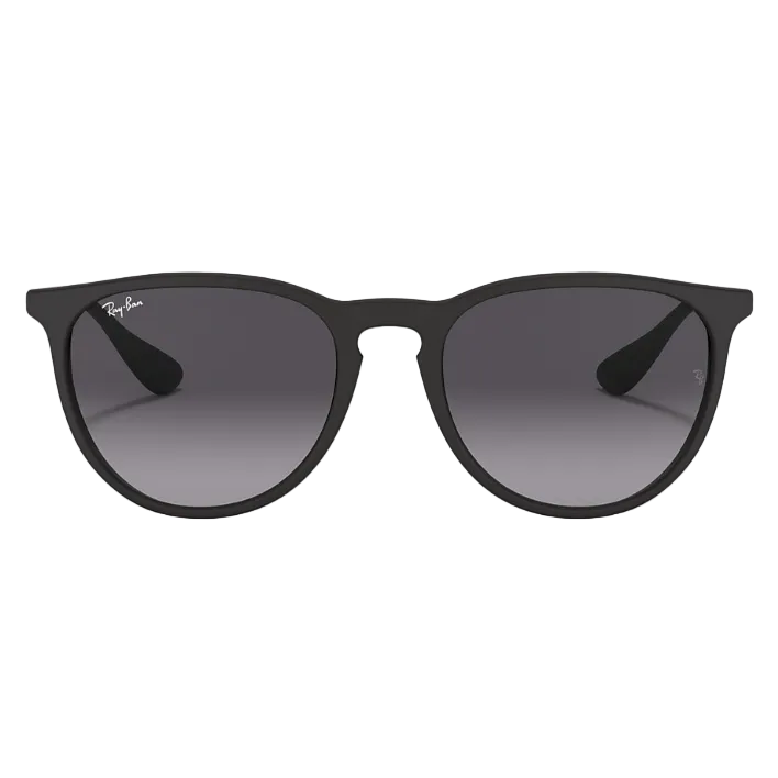 Ray Ban Men Phantos Frame Matte Rubber Black Sunglasses