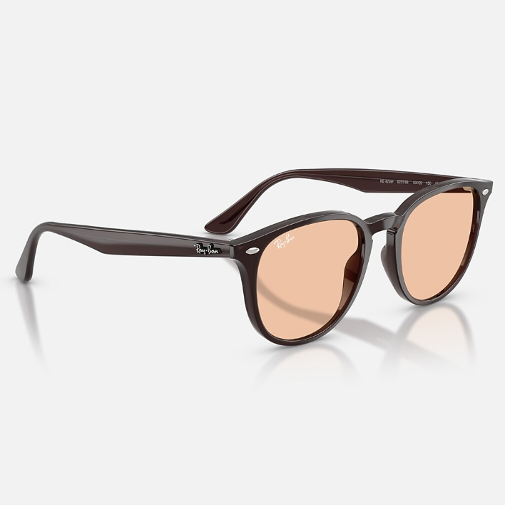 Ray Ban Men Phantos Frame Brown Pearl Sunglasses
