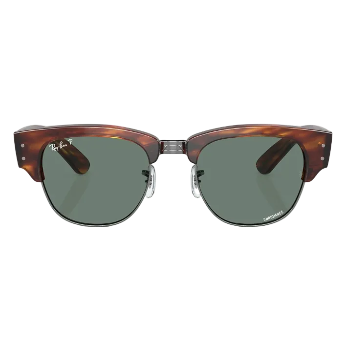 Ray Ban Men Square Frame Sable Brown Sunglasses