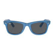 Ray Ban Men Square Frame Blue Sunglasses