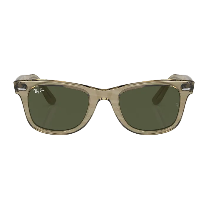 Ray Ban Women Square Frame Winter Silver Sunglasses