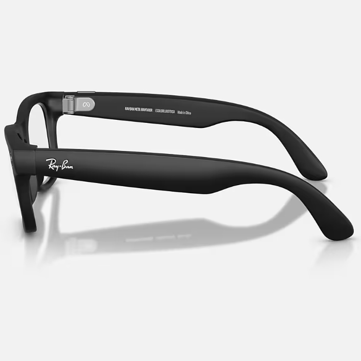 Ray Ban Men Square Frame Matte Black Sunglasses