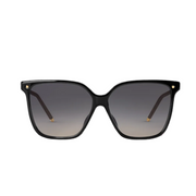 Louis Vuitton Women Square Frame Pitch Black Sunglasses