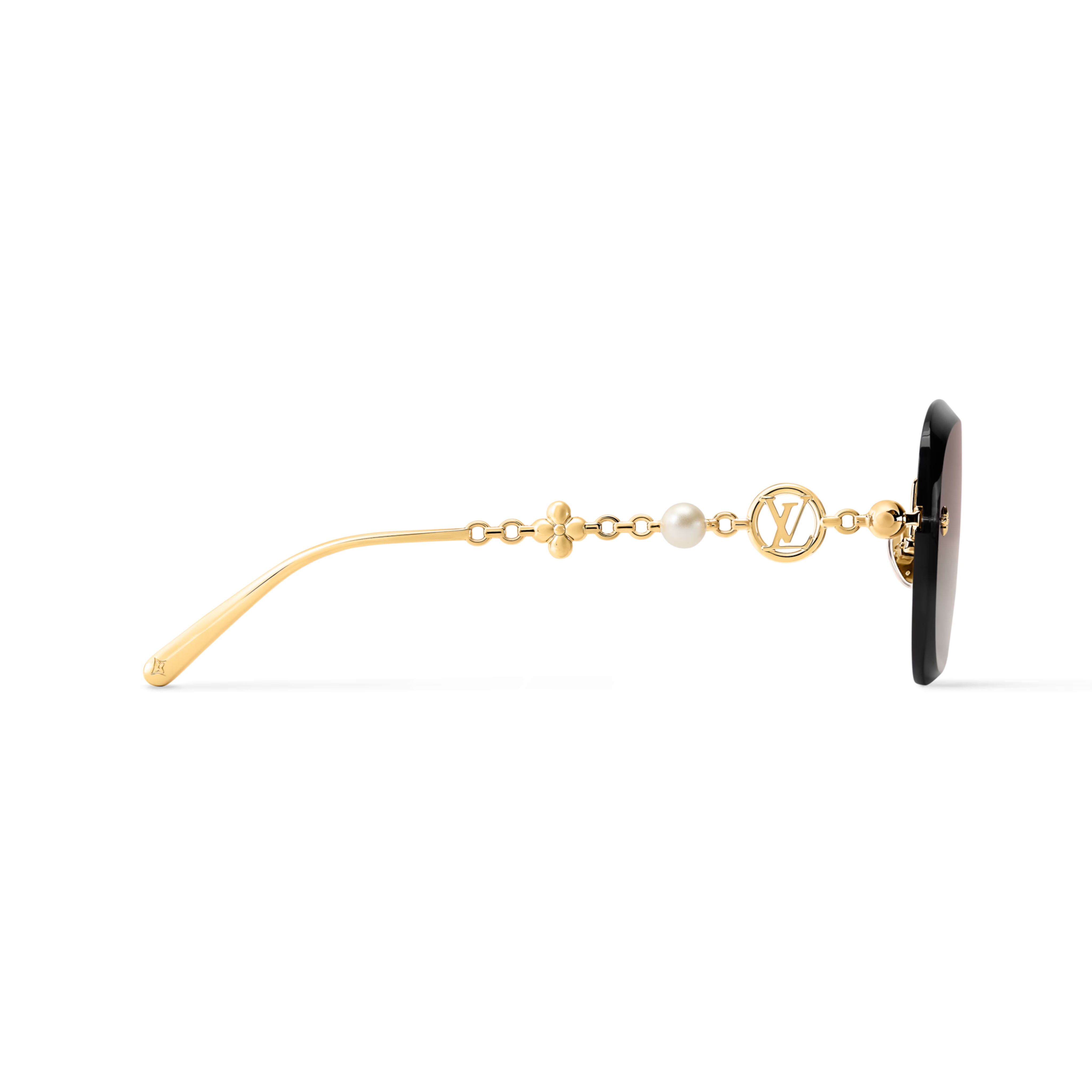 Louis Vuitton Women Pilot Frame Royal Gold Sunglasses