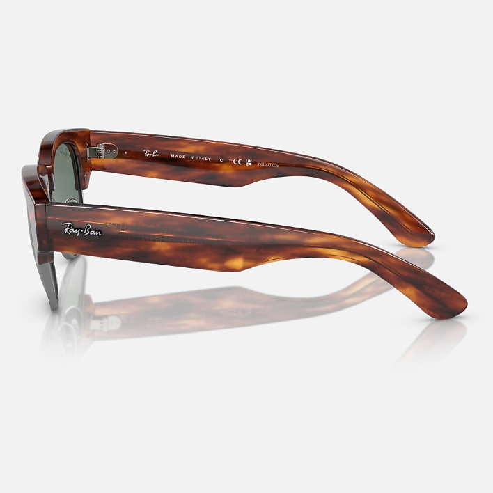 Ray Ban Men Square Frame Sable Brown Sunglasses