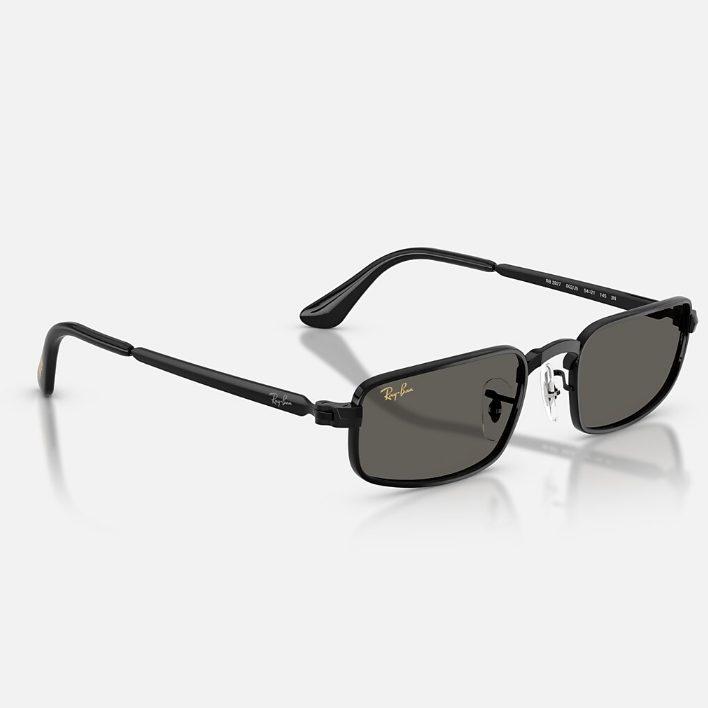 Ray Ban Men Pillow Frame Glossy Black Sunglasses