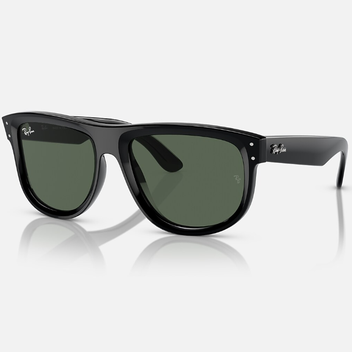 Ray Ban Women Square Frame Pearl Black Sunglasses