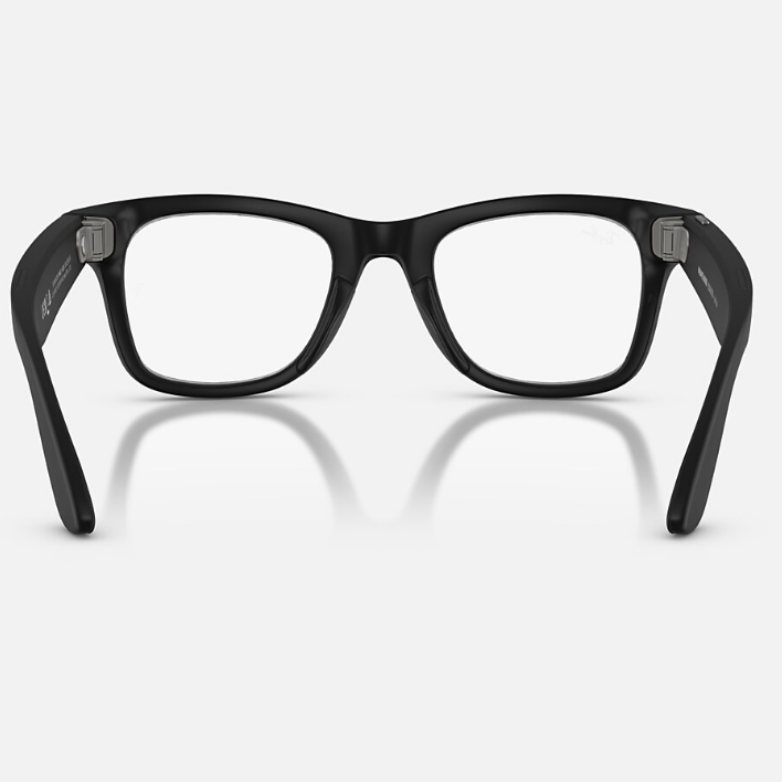 Ray Ban Men Square Frame Matte Black Sunglasses