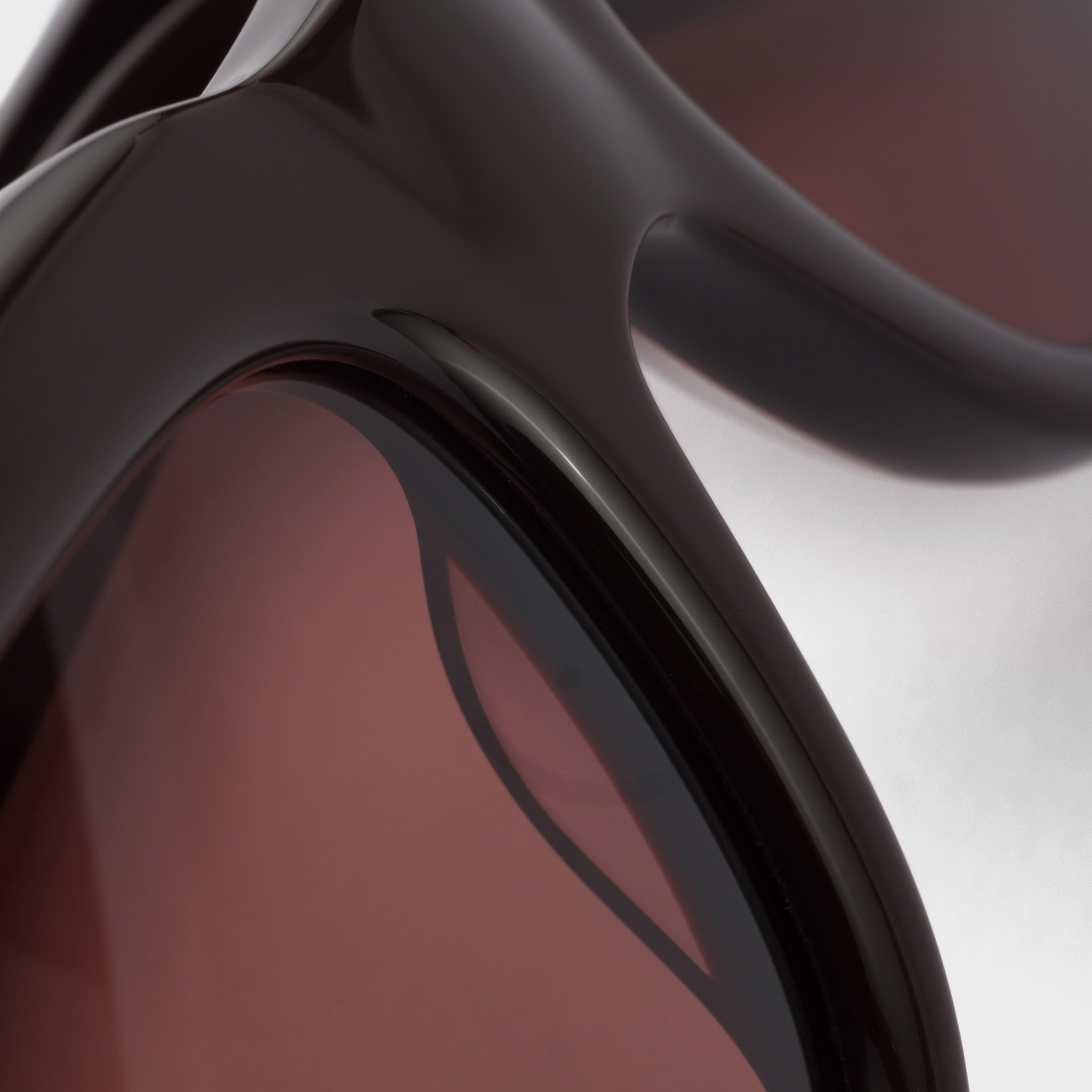 Prada Women Rectangular Frame Brown Sunglasses