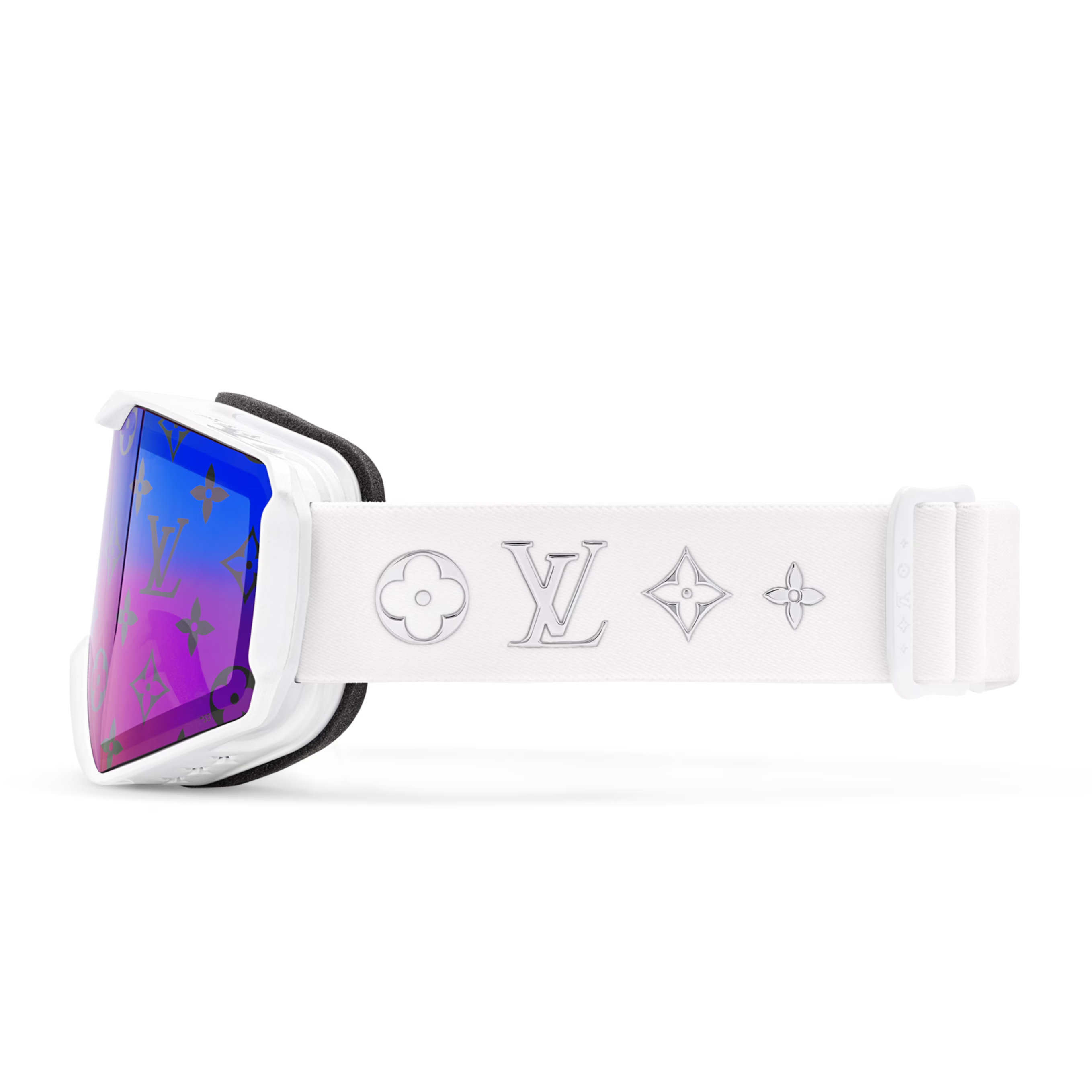 Louis Vuitton Women Mask Frame White Sunglasses