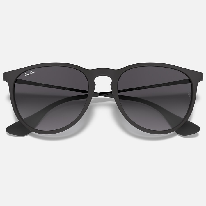 Ray Ban Men Phantos Frame Matte Rubber Black Sunglasses