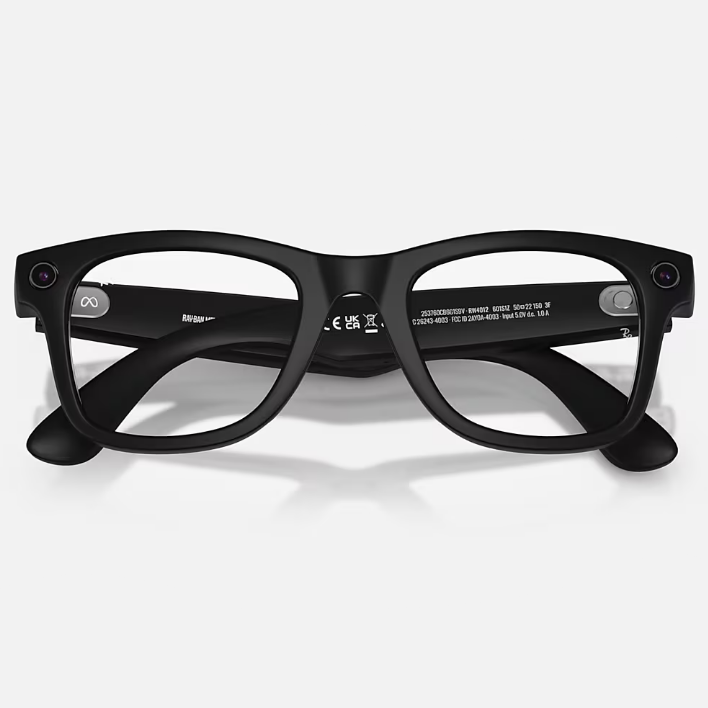 Ray Ban Men Square Frame Matte Black Sunglasses