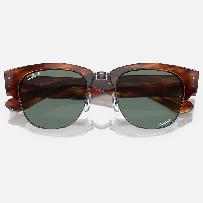 Ray Ban Men Square Frame Sable Brown Sunglasses