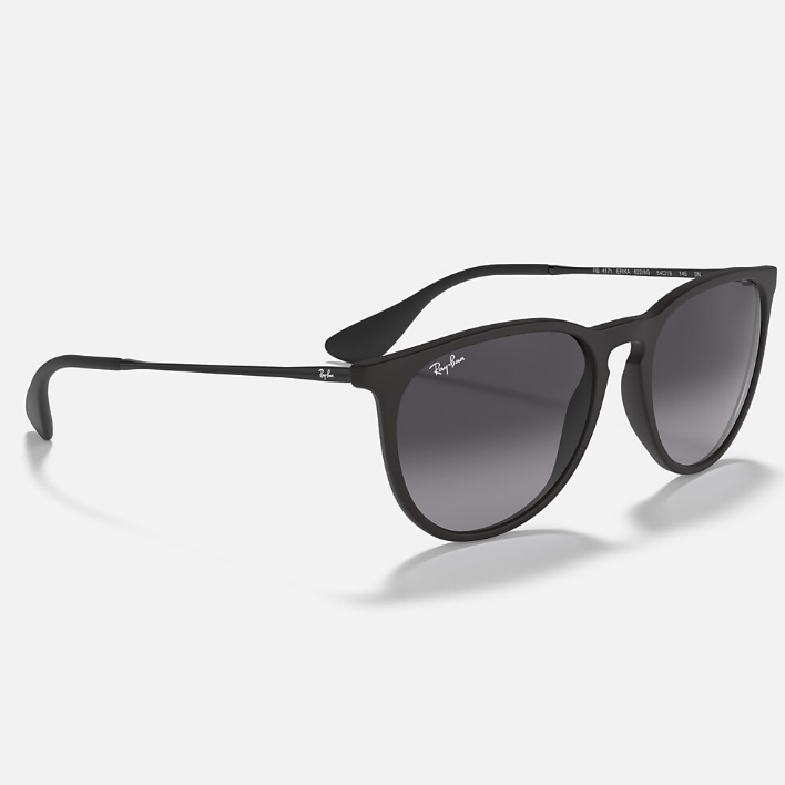 Ray Ban Men Phantos Frame Matte Rubber Black Sunglasses