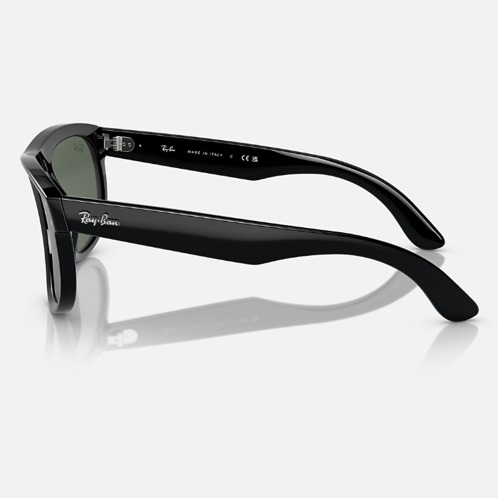 Ray Ban Women Square Frame Pearl Black Sunglasses